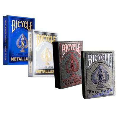 Bicycle Metalluxe Orange Playing Cards by US Playing Card Co.